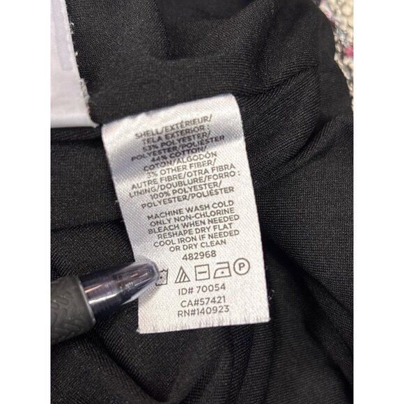 Loft Womens Tweed Skirt Size M Gray & Black - Picture 7 of 8